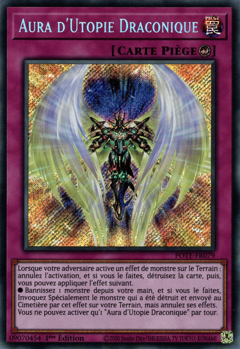 Aura d'Utopie Draconique - POTE-FR079 - Carte Yu-Gi-Oh!