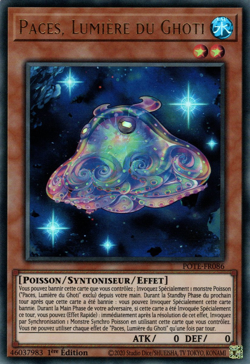 Paces, Lumière du Ghoti - POTE-FR086 - Carte Yu-Gi-Oh!