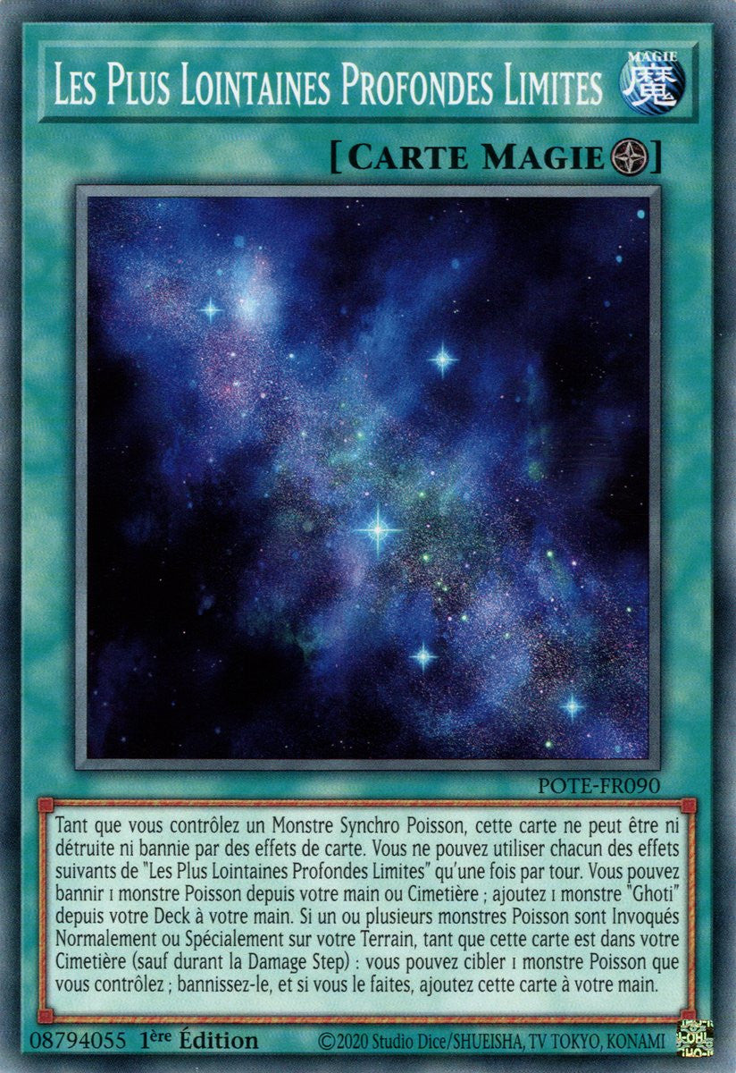Les Plus Lointaines Profondes Limites - POTE-FR090 - Carte Yu-Gi-Oh!