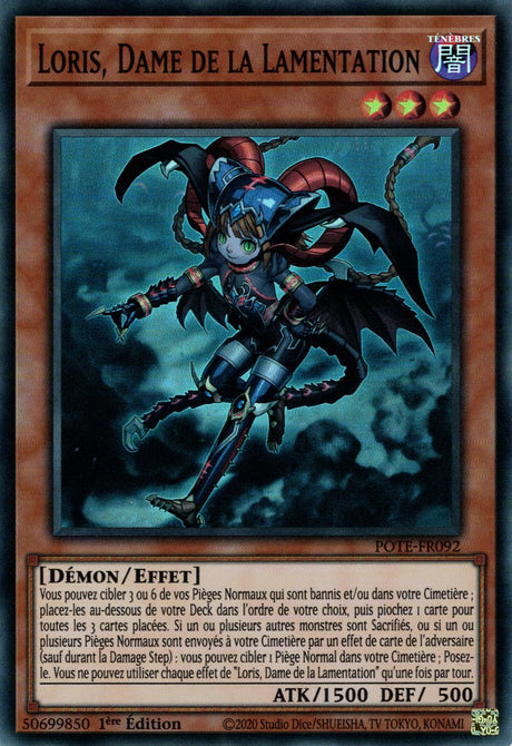Loris, Dame de la Lamentation - POTE-FR092 - Carte Yu-Gi-Oh!