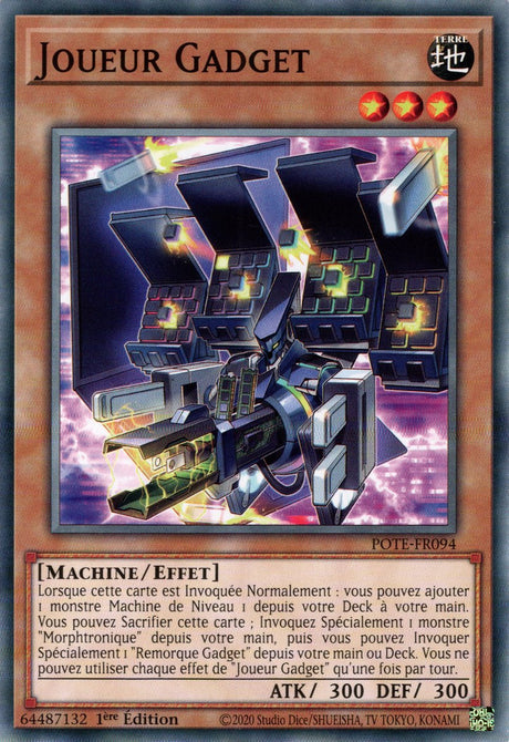 Joueur Gadget - POTE-FR094 - Carte Yu-Gi-Oh!