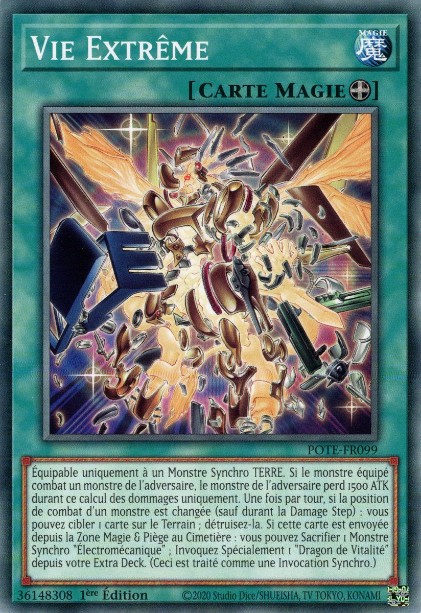 Vie Extrême - POTE-FR099 - Carte Yu-Gi-Oh!