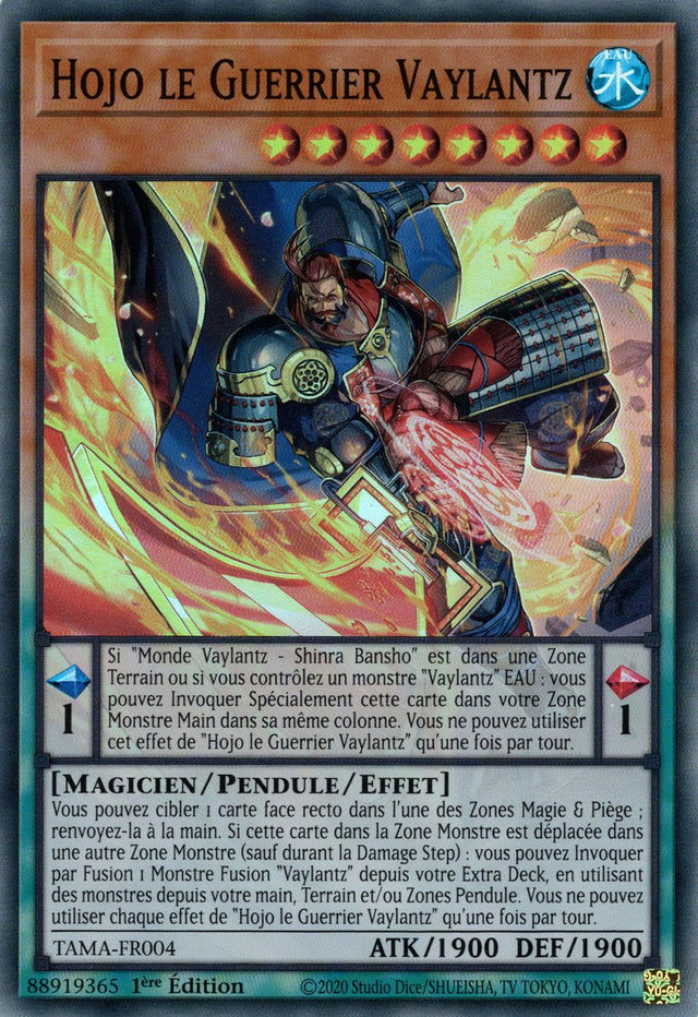 Hojo le Guerrier Vaylantz - TAMA-FR004 - Yu-Gi-Oh!
