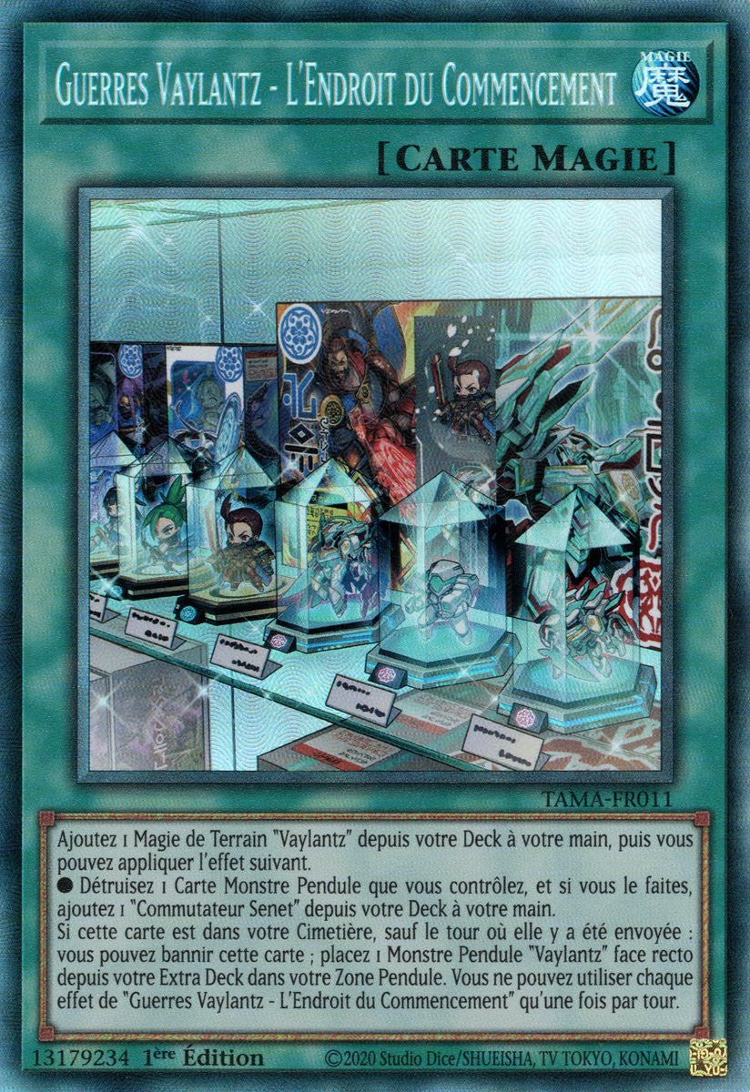 Guerres Vaylantz - L'Endroit du Commencement - TAMA-FR011 (Collector's Rare) - Yu-Gi-Oh!