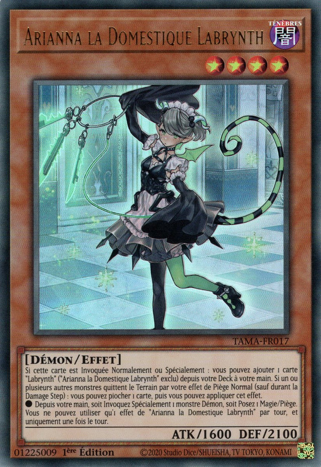 Arianna la Domestique Labrynth - TAMA-FR017 - Yu-Gi-Oh!