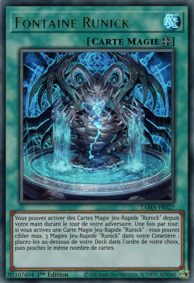 Fontaine Runick - TAMA-FR027 - Yu-Gi-Oh!