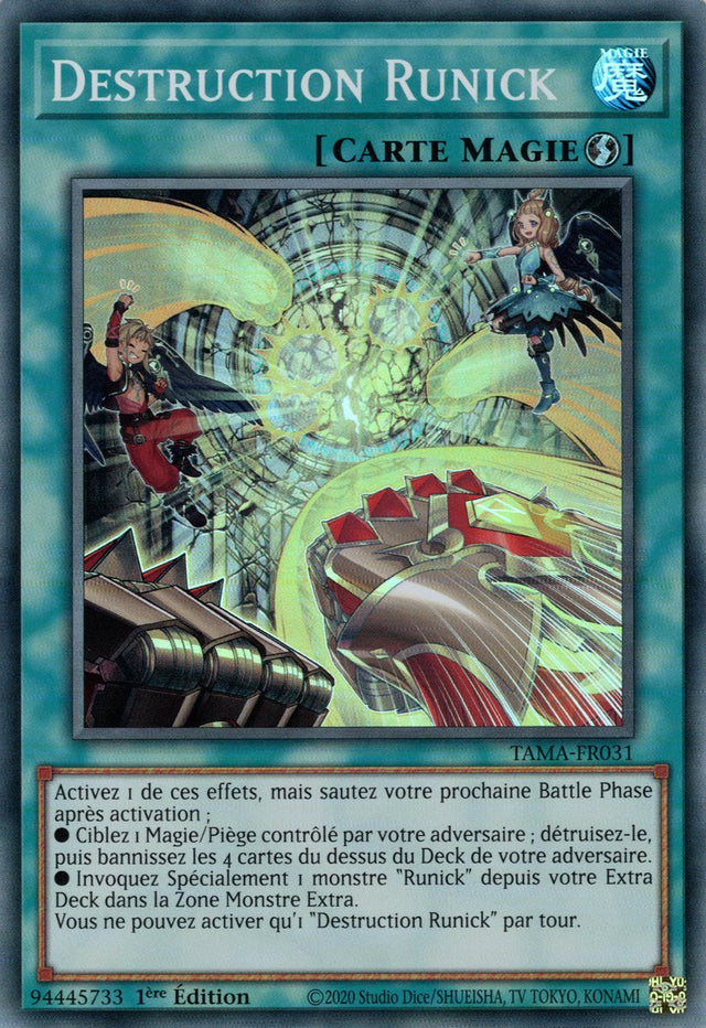 Destruction Runick - TAMA-FR031 - Yu-Gi-Oh!