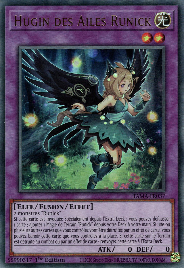 Hugin des Ailes Runick - TAMA-FR037 - Yu-Gi-Oh!