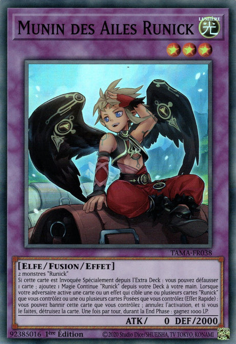 Munin des Ailes Runick - TAMA-FR038 - Yu-Gi-Oh!