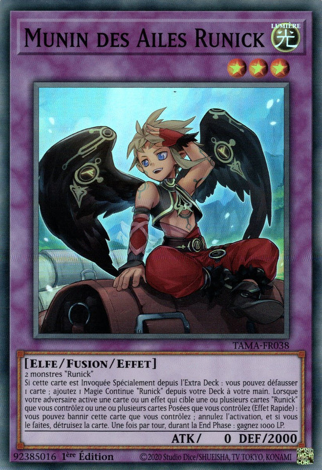 Munin des Ailes Runick - TAMA-FR038 - Yu-Gi-Oh!