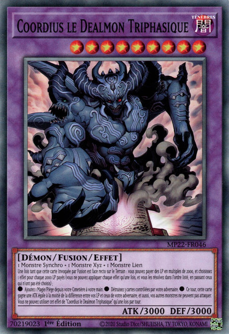 Coordius le Dealmon Triphasique - MP22-FR046