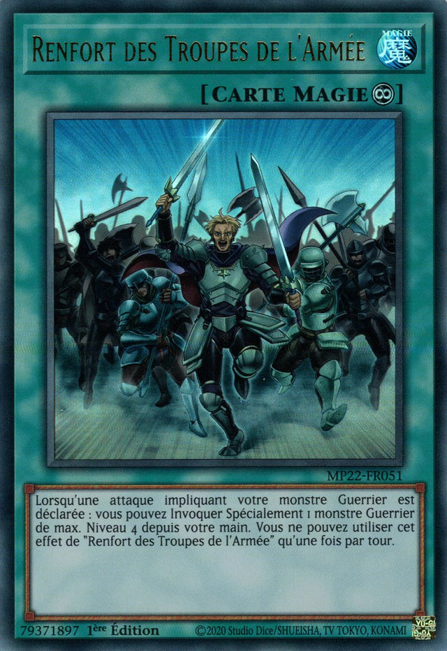 Renfort des Troupes de l'Armée - MP22-FR051
