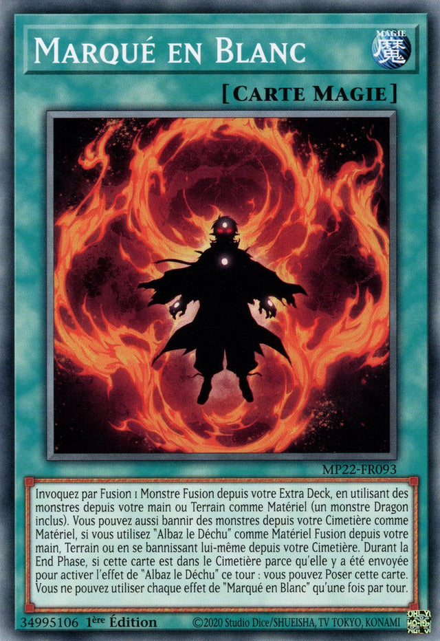 Marqué en Blanc - MP22-FR093