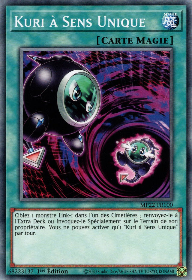 Kuri à Sens Unique - MP22-FR100