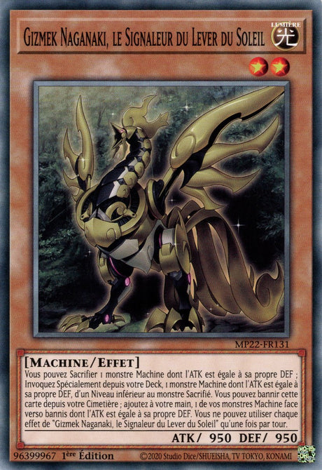 Gizmek Naganaki, le Signaleur du Lever du Soleil - MP22-FR131