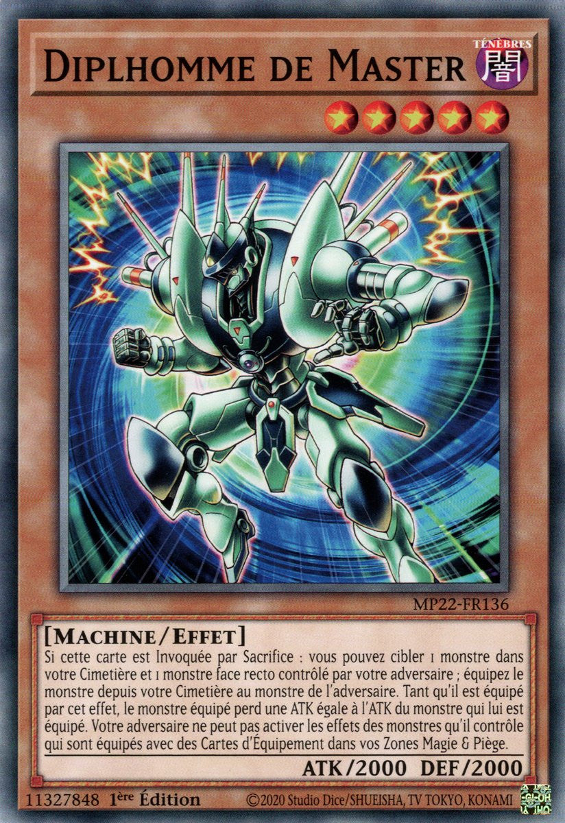 Diplhomme de Master - MP22-FR136