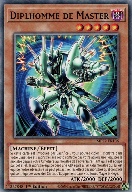 Diplhomme de Master - MP22-FR136