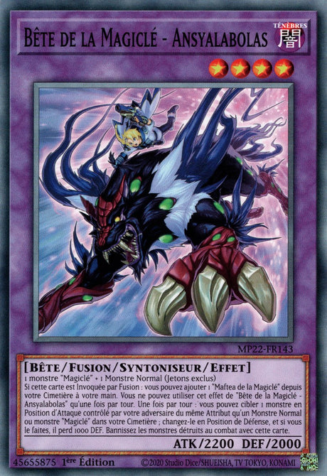 Bête de la Magiclé - Ansyalabolas - MP22-FR143