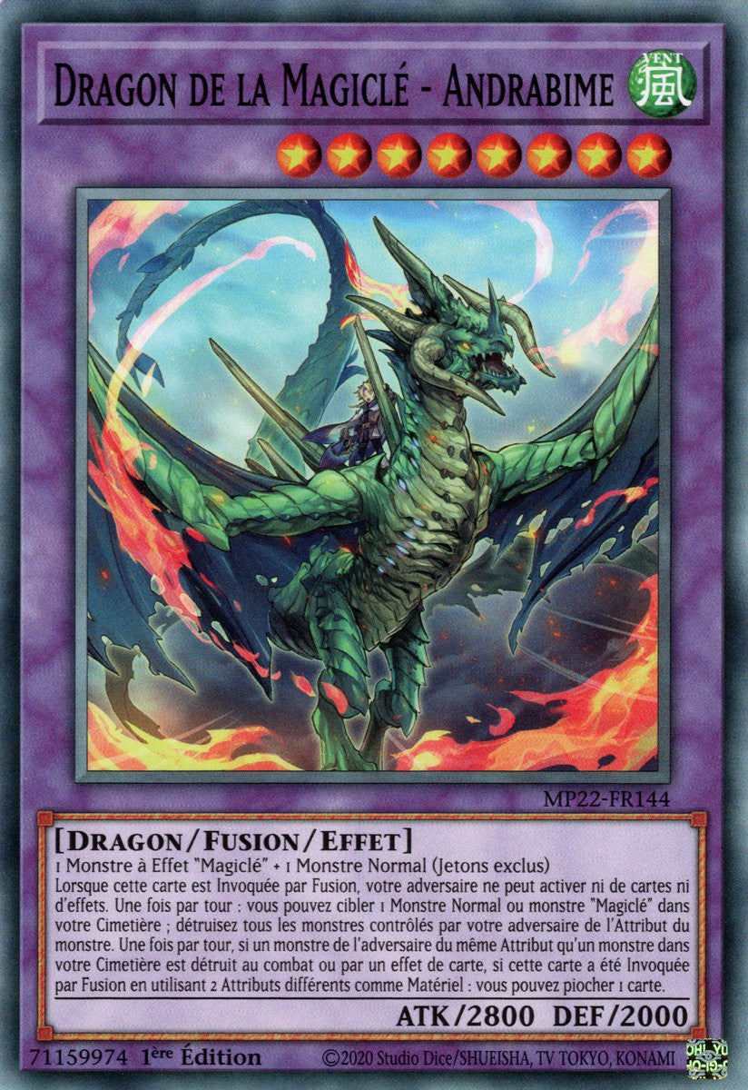 Dragon de la Magiclé - Andrabime - MP22-FR144