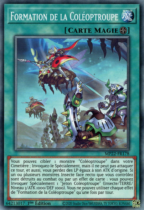 Formation de la Coléoptroupe - MP22-FR178