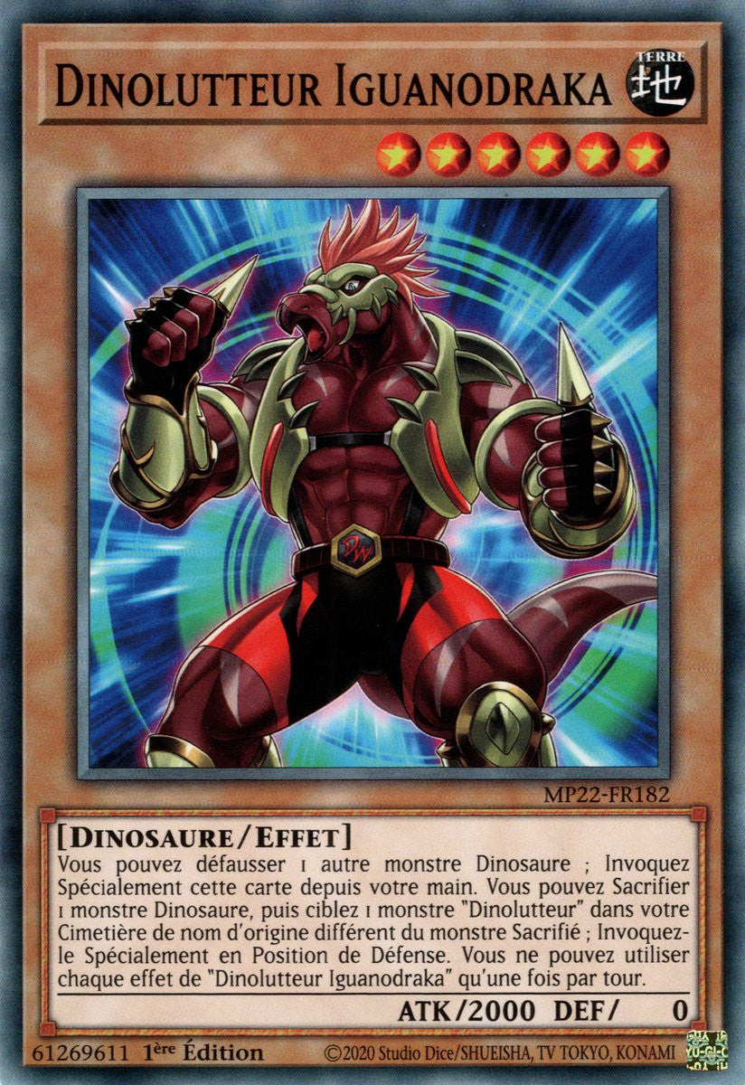 Dinolutteur Iguanodraka - MP22-FR182