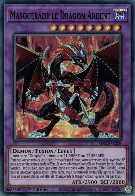 Masquerade le Dragon Ardent - MP22-FR208