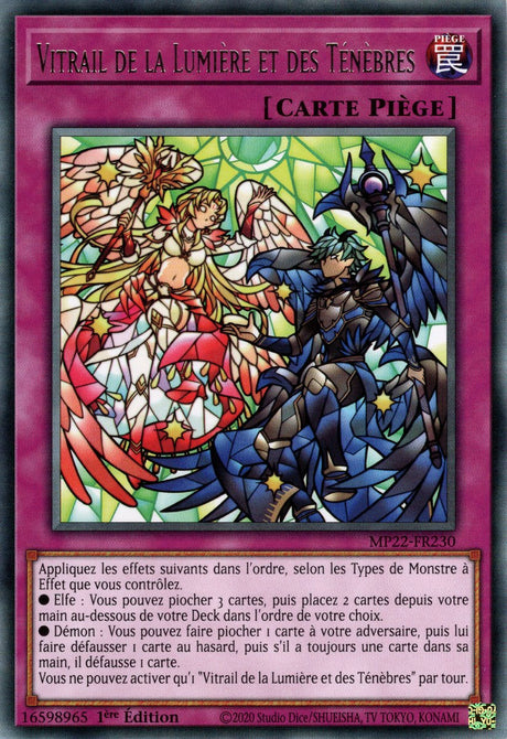 Vitrail de la Lumière et des Ténèbres - MP22-FR230
