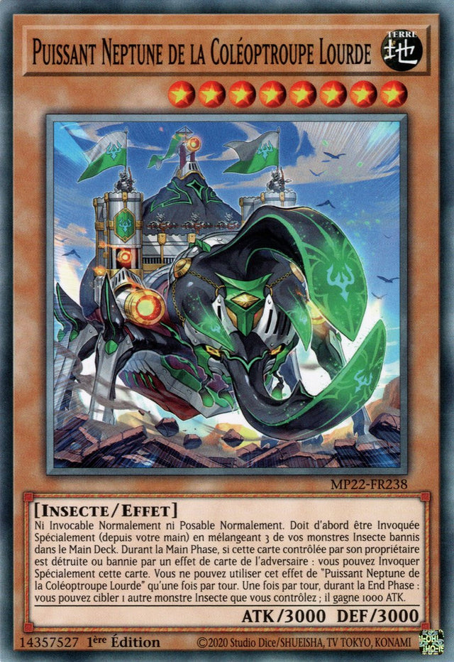 Puissant Neptune de la Coléoptroupe Lourde - MP22-FR238