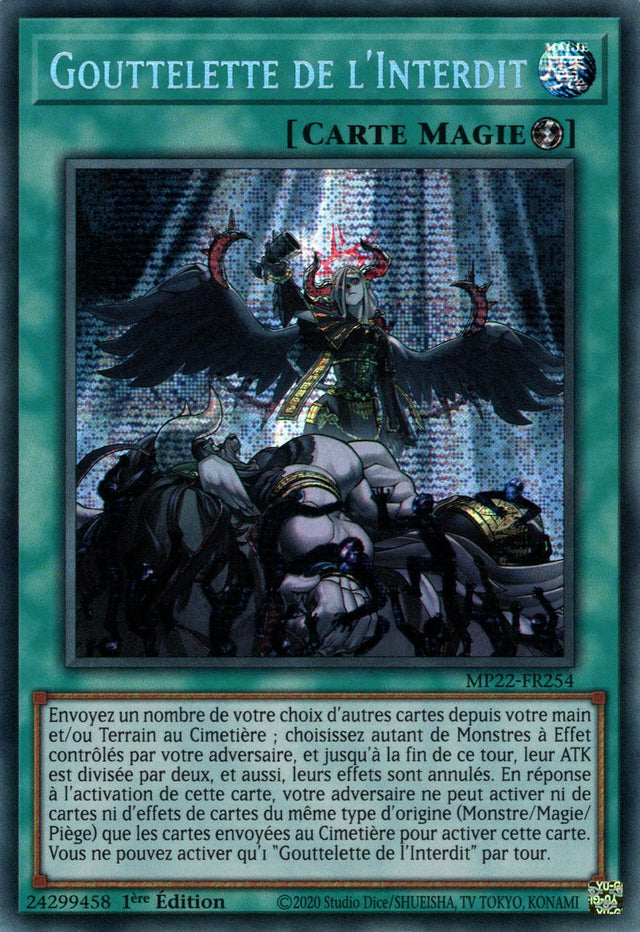 Gouttelette de l'Interdit - MP22-FR254