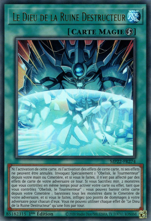 Le Dieu de la Ruine Destructeur - MP22-FR274