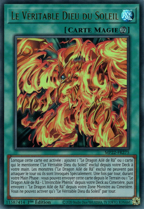 Le Véritable Dieu du Soleil - MP22-FR275