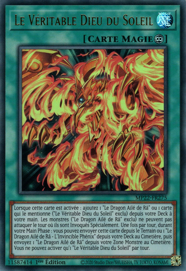 Le Véritable Dieu du Soleil - MP22-FR275