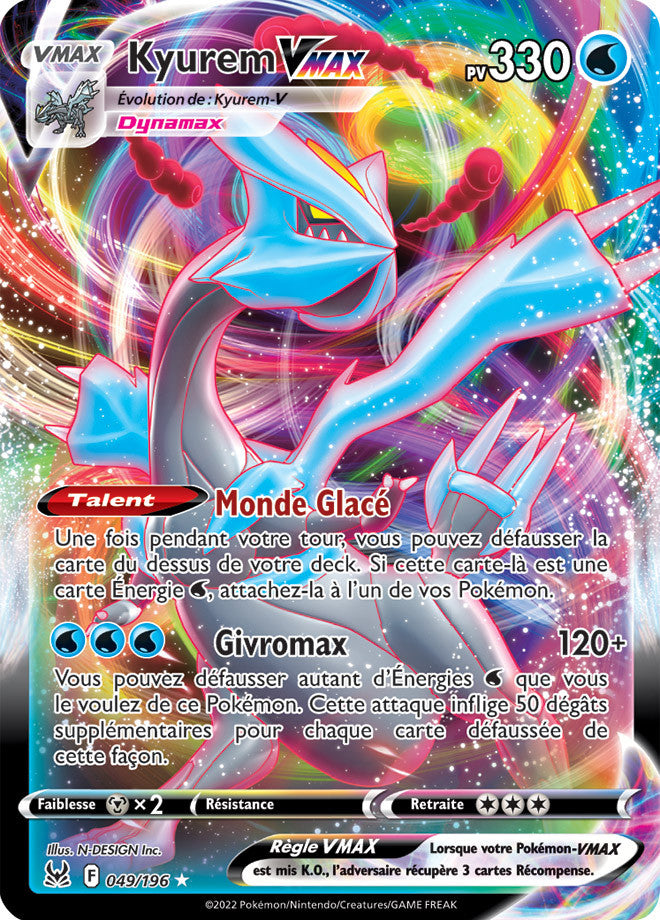 Kyurem VMAX - Origine Perdue - EB11 - 049/196
