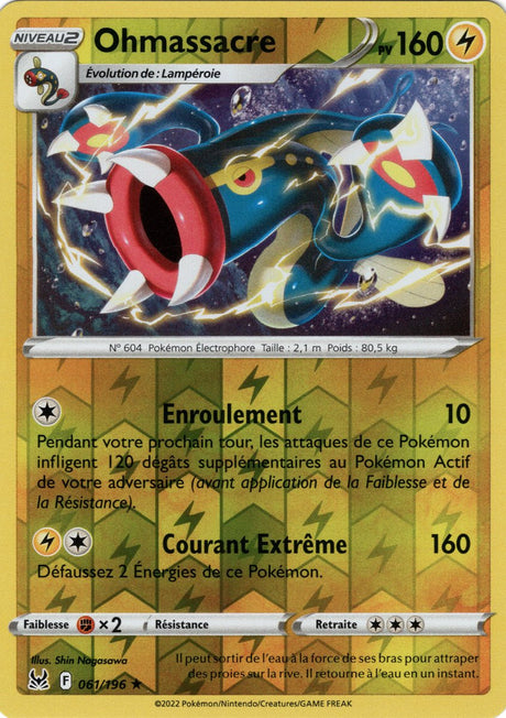 Ohmassacre - 061/196 - Holo Reverse - Origine Perdue - EB11