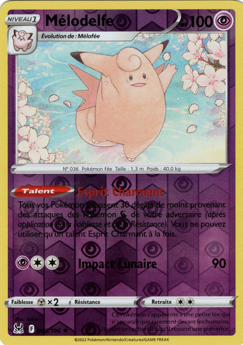 Mélodelfe - 063/196 - Holo Reverse - Origine Perdue - EB11