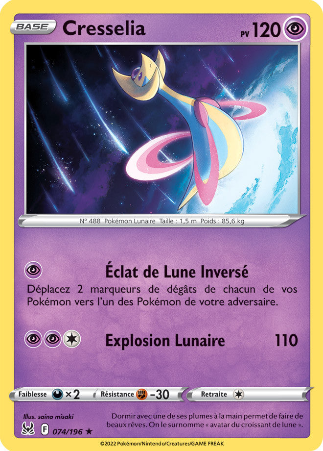 Cresselia - Origine Perdue - EB11 - 074/196