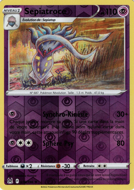 Sepiatroce - 078/196 - Holo Reverse - Origine Perdue - EB11