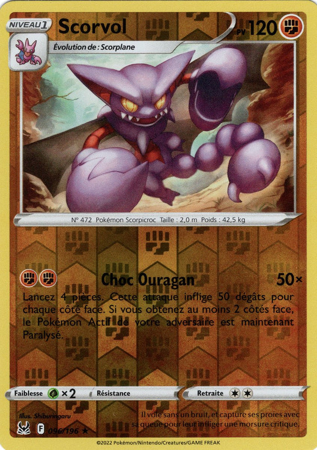 Scorvol - 096/196 - Holo Reverse - Origine Perdue - EB11