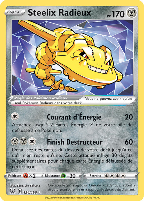 Steelix Radieux - Origine Perdue - EB11 - 124/196