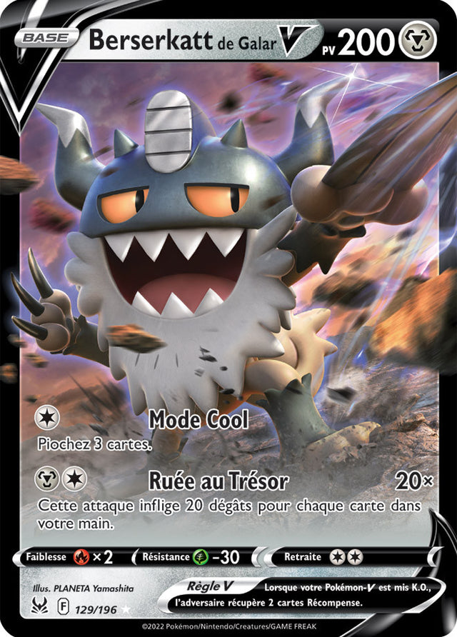 Berserkatt de Galar V - Origine Perdue - EB11 - 129/196