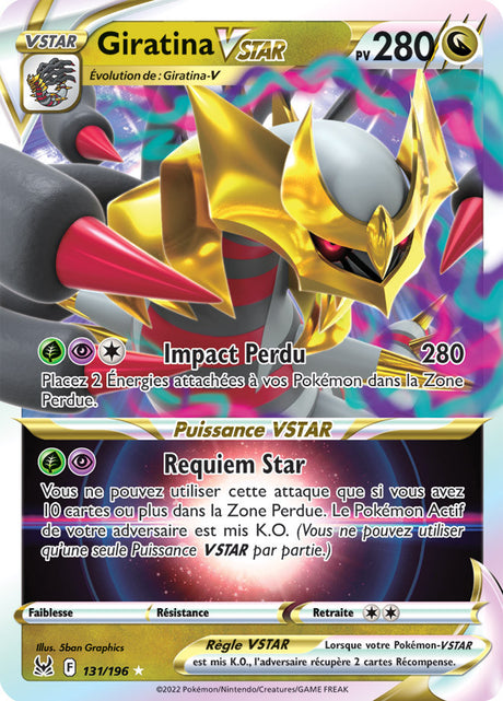 Giratina VSTAR - Origine Perdue - EB11 - 131/196