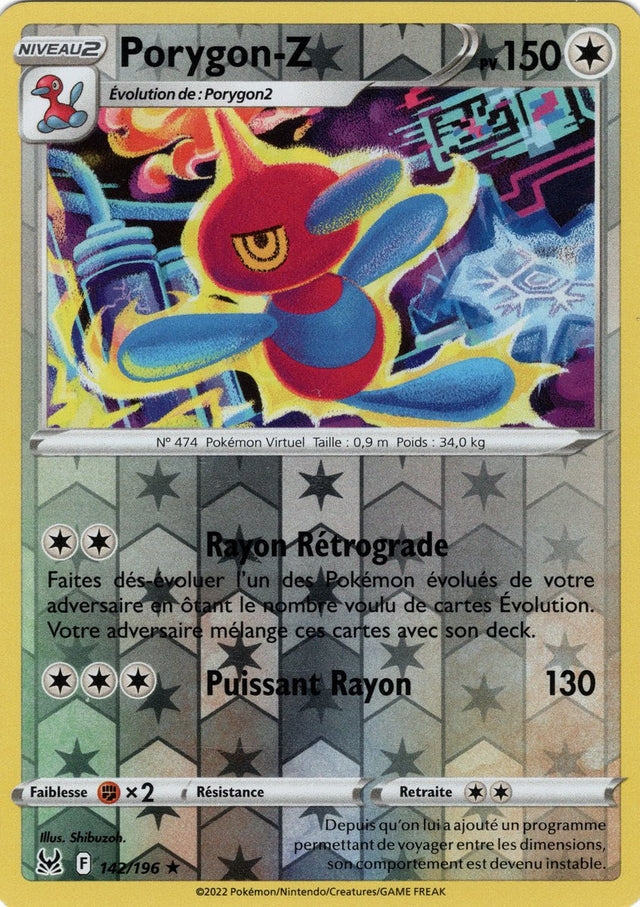Porygon-Z - 142/196 - Holo Reverse - Origine Perdue - EB11