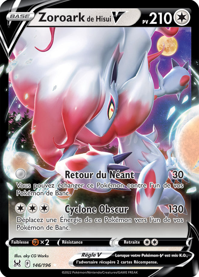 Zoroark de Hisui V - Origine Perdue - EB11 - 146/196