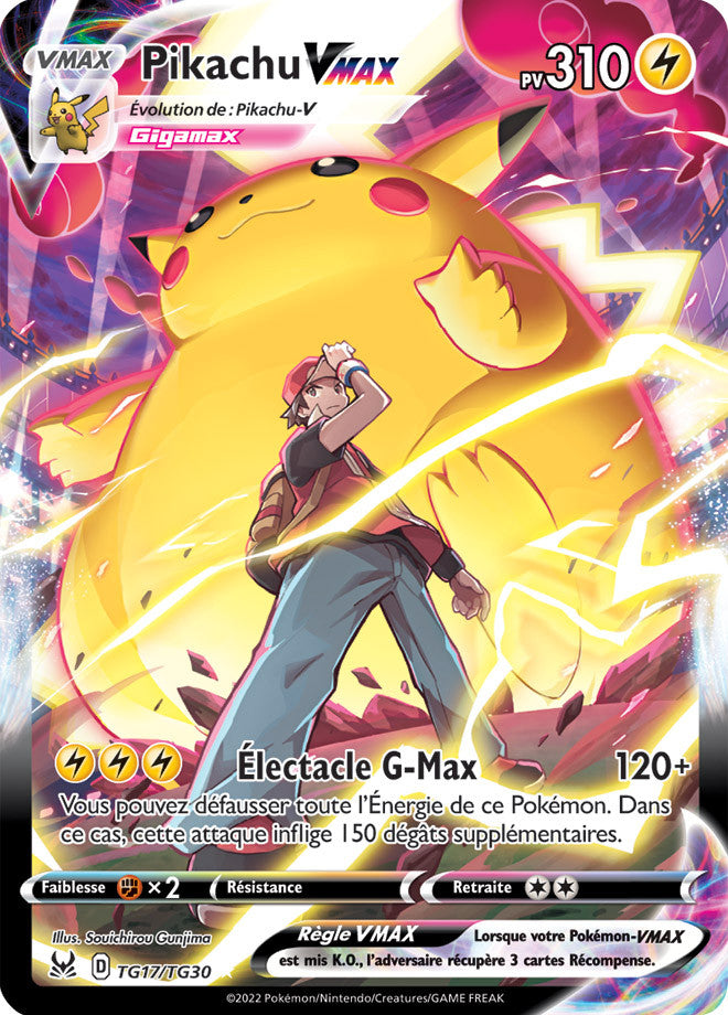 Pikachu VMAX - Origine Perdue - EB11 - TG17/TG30