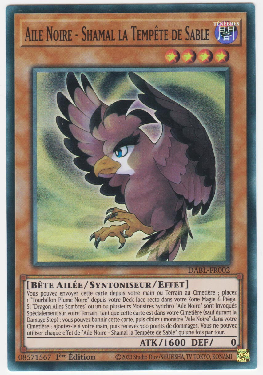 Aile Noire - Shamal la Tempête de Sable - DABL-FR002