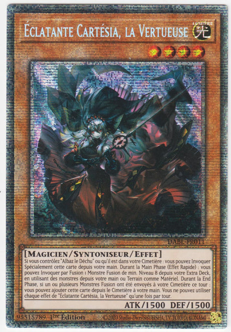 Éclatante Cartésia, la Vertueuse - DABL-FR011 (Starlight Rare)