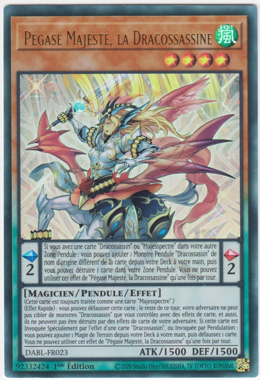 Pégase Majesté, la Dracossassine - DABL-FR023
