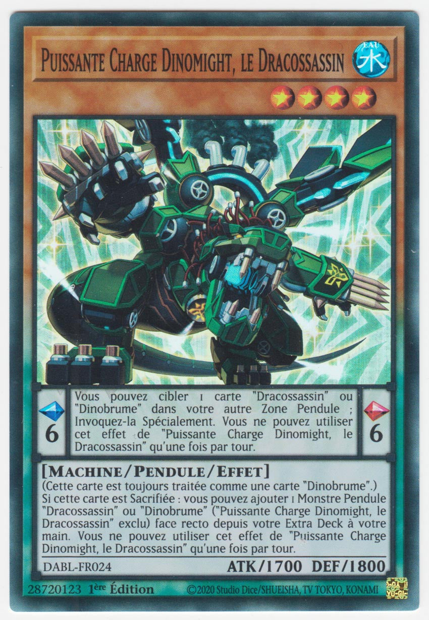 Puissante Charge Dinomight, le Dracossassin - DABL-FR024