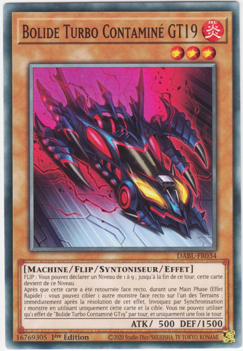 Bolide Turbo Contaminé GT19 - DABL-FR034