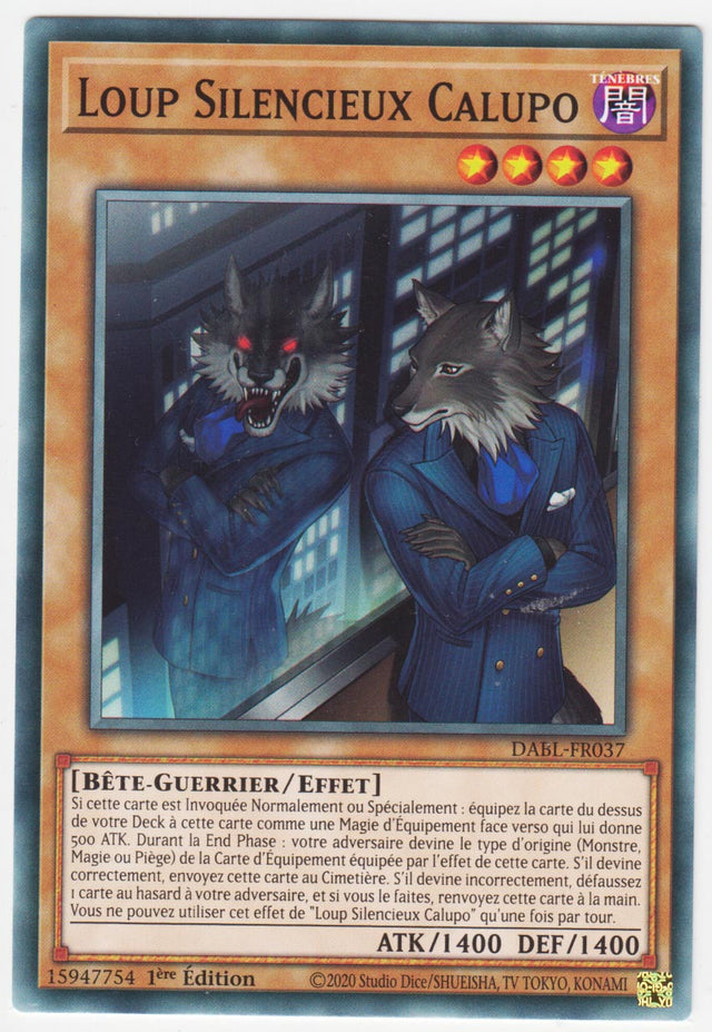 Loup Silencieux Calupo - DABL-FR037